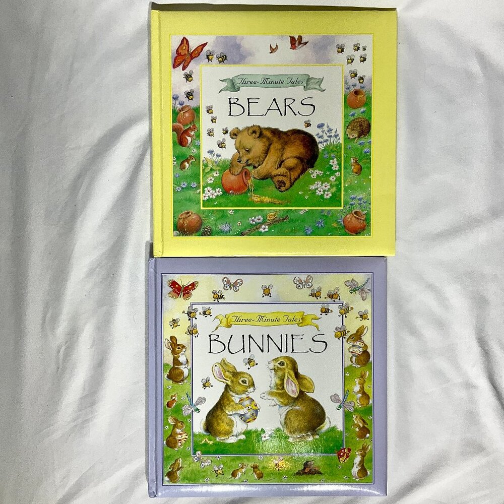 Three Minute Tales, Bears and Bunnies Childrens Books